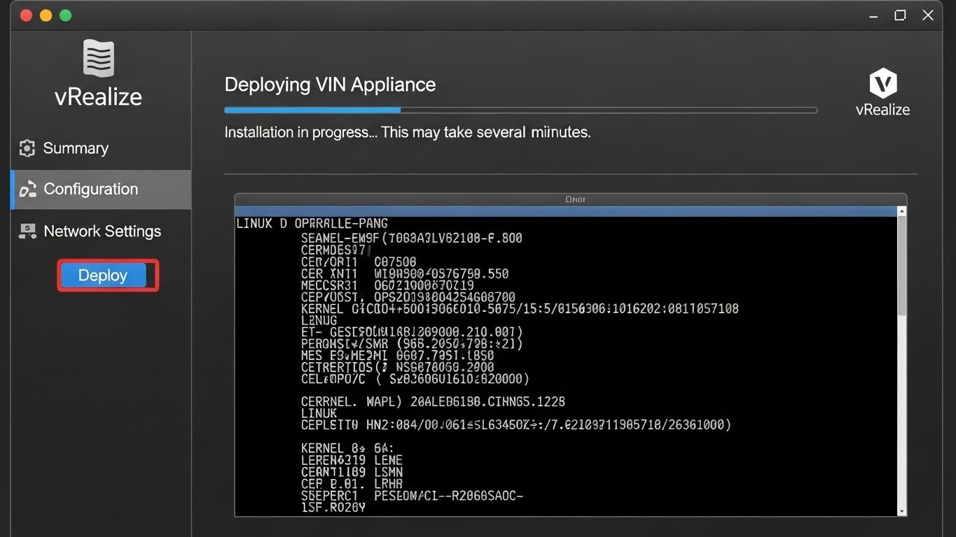 vRealize Infrastructure Navigator
