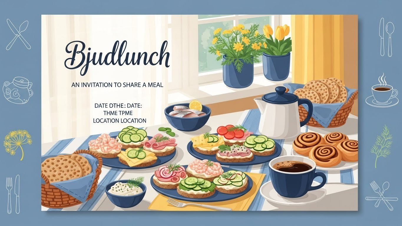 Bjudlunch